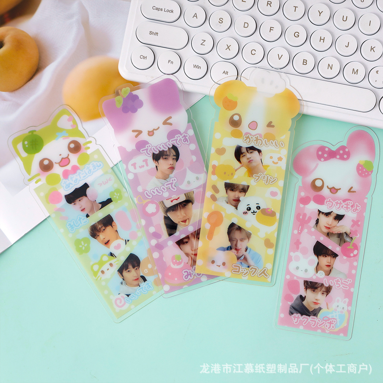 King of Glory Pvc Transparent Card Customization Ins Transparent Small Card Free Design Cartoon Transparent Bookmark Calendar Customization