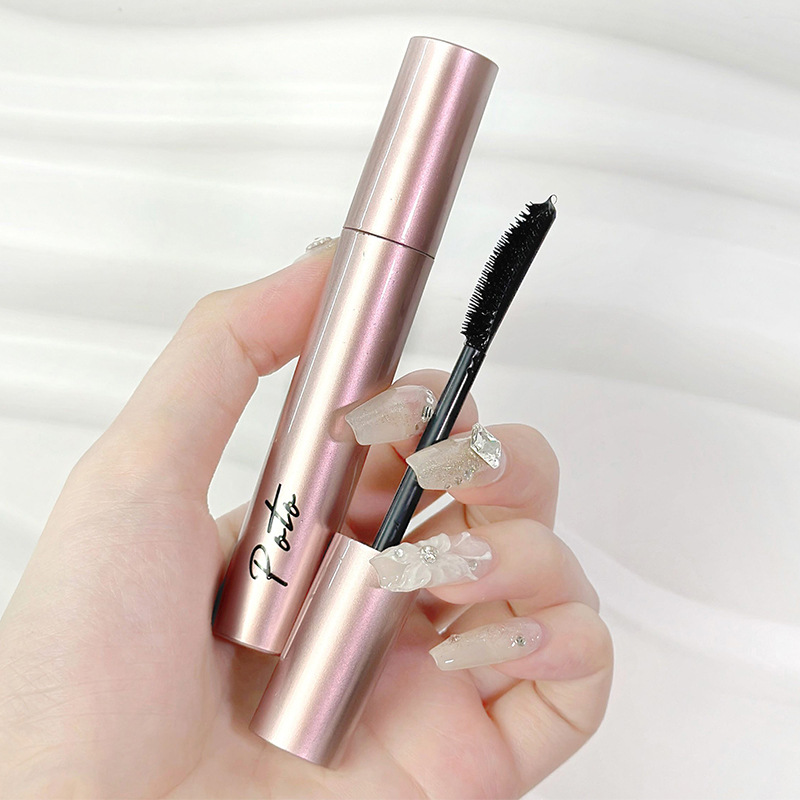 Poto Little Sun Mascara Slim Curl Long-Lasting Styling Non-Smudge Non-Removing Makeup Waterproof Sweat Mascara Wholesale