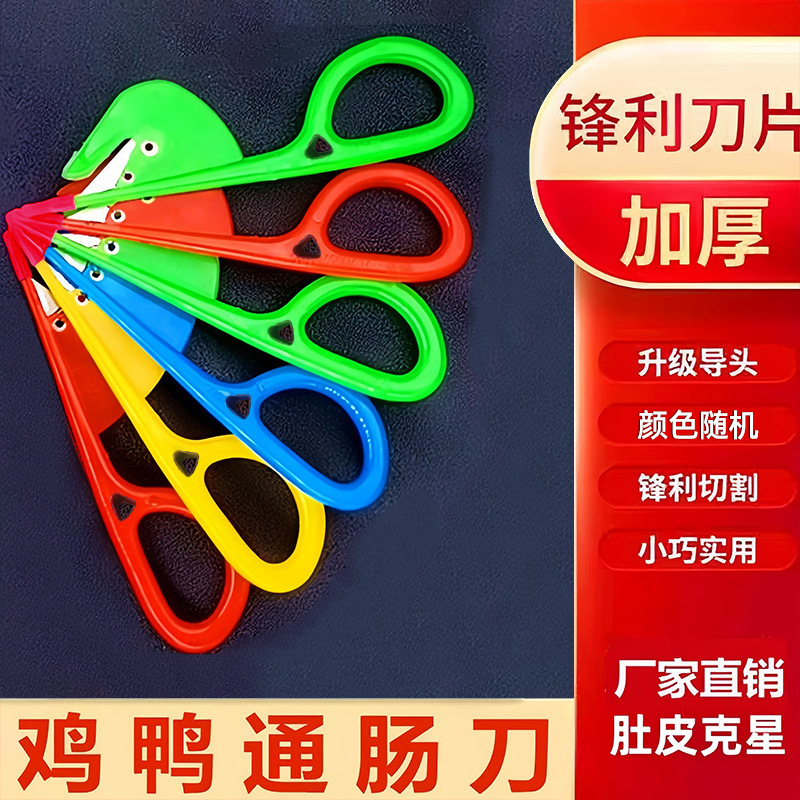 Intestinal Cutter, Duck Intestine Cutter, Chicken Intestine Cutter, Gut Opener, Household Chicken, Duck, Goose Intestine Cutter, Eel and Loach Fish Gutting Tool, Kitchen Use