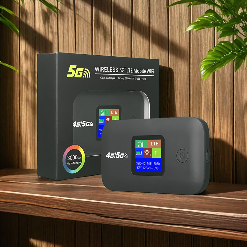 4g Portable Wifi Router Wireless Portable Car Router Supports Sim Card