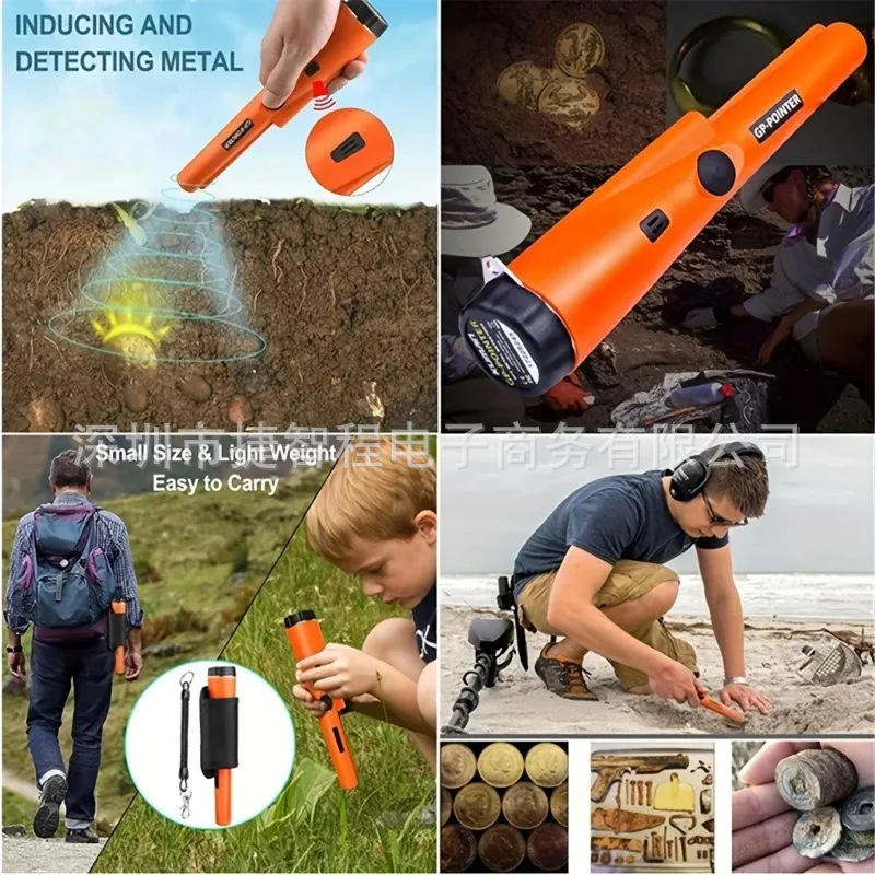Gp-Pointer Positioning Stick Handheld Metal Detector Underground Waterproof Detection Stick Security Detector Metal Detector