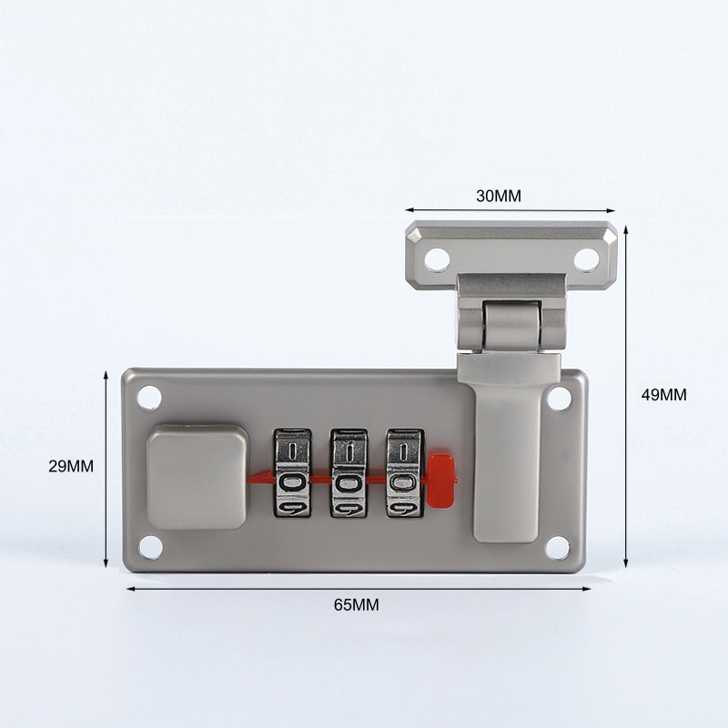 Luggage Combination Lock Suitcase Combination Lock Cosmetic Case Lock Combination Box Lock Wooden Box Lock Leather Case Combination Lock Clasp Lock Double Lock