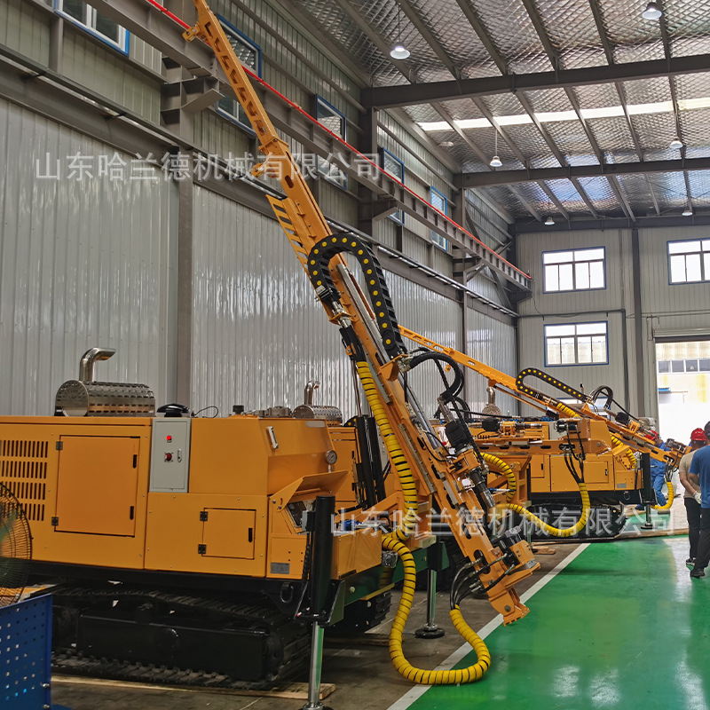 Surface Core Drilling Rig Manufacturer Spot Fully Hydraulic Geological Exploration Lightweight Crawler Fully Automatic Core Drilling Rig