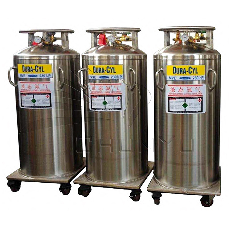 Liquid Nitrogen Supply Tank, Cryogenic Liquid Storage Tank, Industrial Hospital Liquid Nitrogen Refrigeration Equipment, Dewar Flask, High Purity