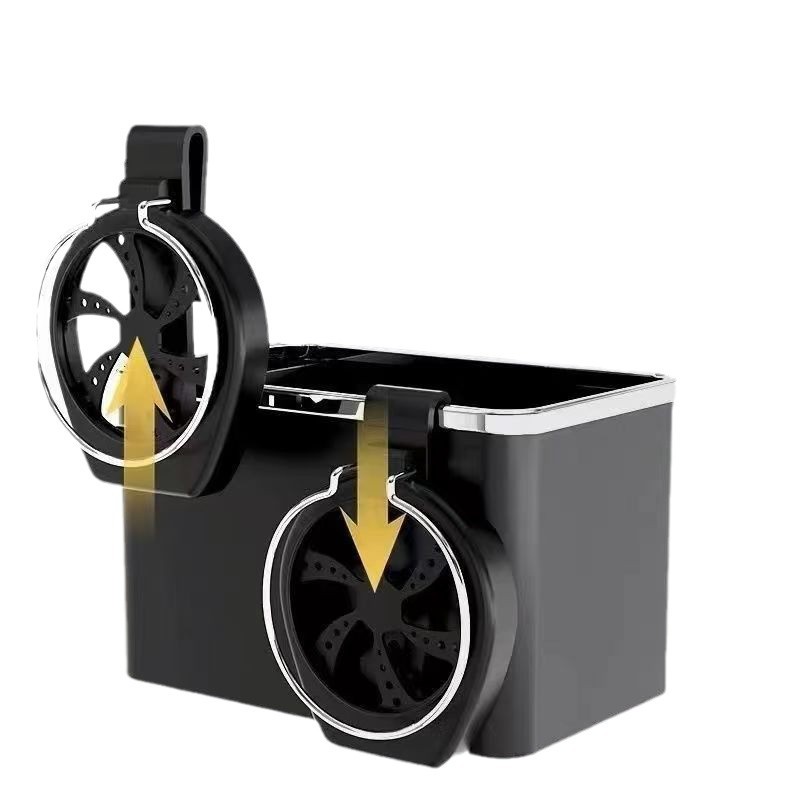 Car Tissue Box Armrest Cup Holder Car Multifunctional Storage Box Car Storage and Arrangement Car Supplies