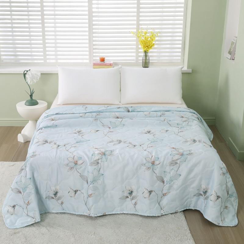 (Skin-Friendly Ecological Cotton Summer Quilt) Sleep on the Clouds and Enjoy Comfort