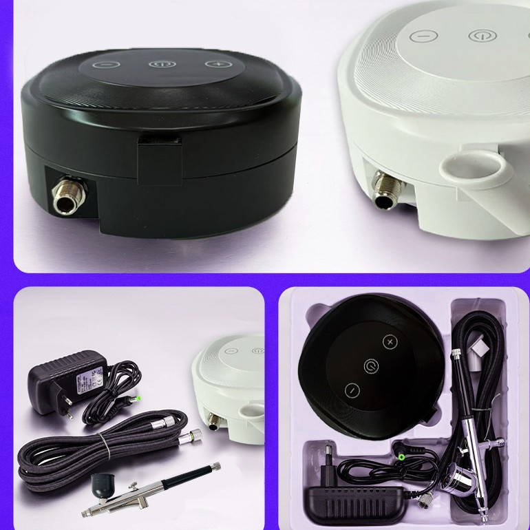 Cross-Border New Product Beauty Salon Special High-Pressure Oxygen Injection Instrument Painted Airbrush Manicure Device Painting Spray Paint High-Pressure Sprayer