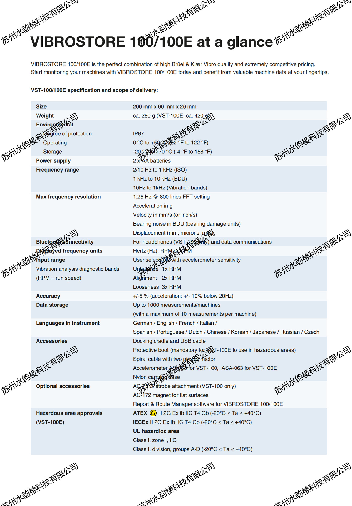 German Stk Vibro Vibrostore100E Handheld Collector