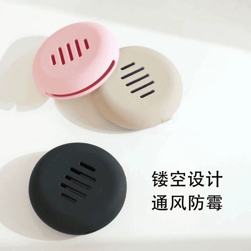 Special Storage Box for Powder Puffs, Portable Breathable Air Cushion Powder Puff Silicone Box for Makeup Powder Puff When Going Out