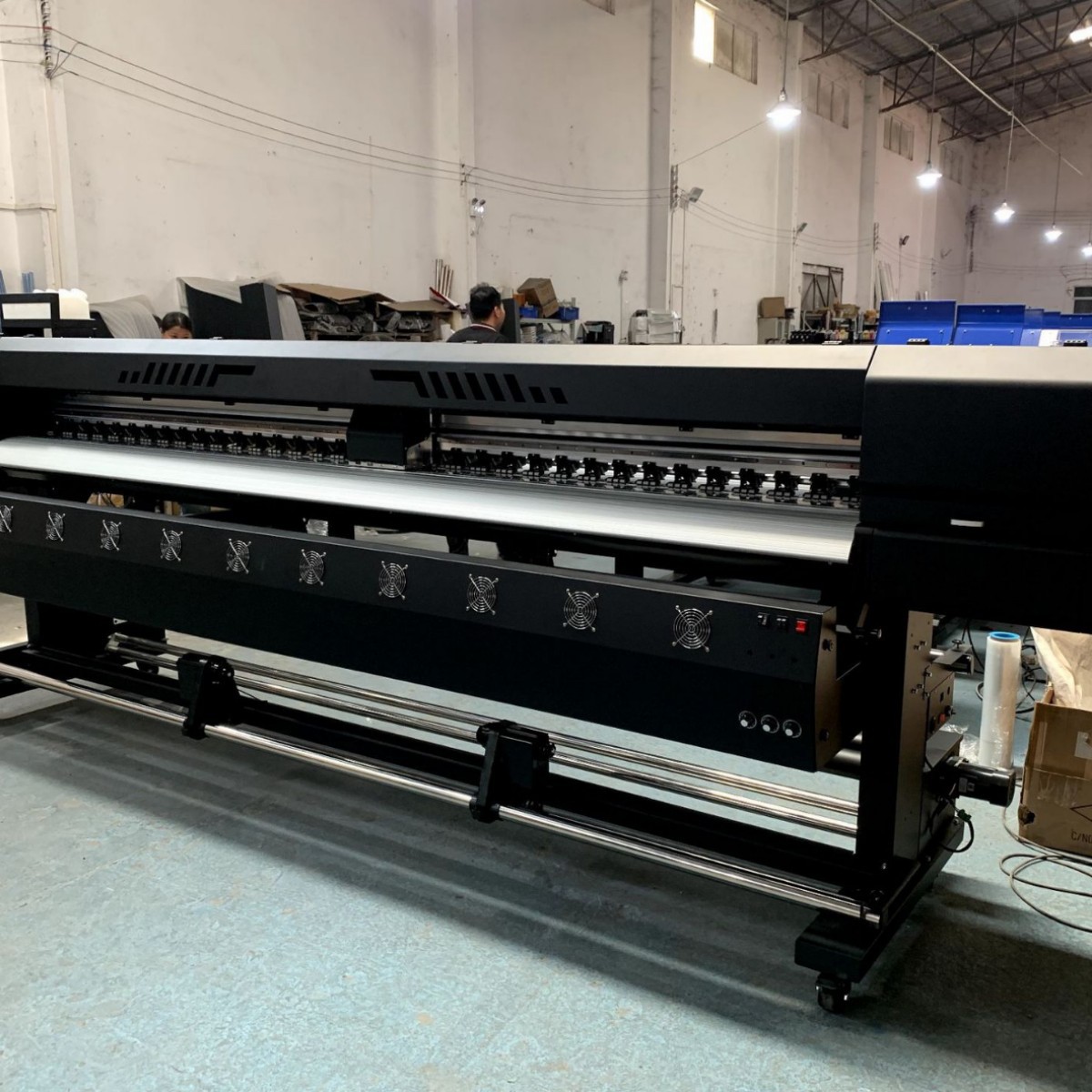 High-Speed Inkjet Photo All-In-One Outdoor Advertising Inkjet Printing Motor High-Precision Large-Format Printer