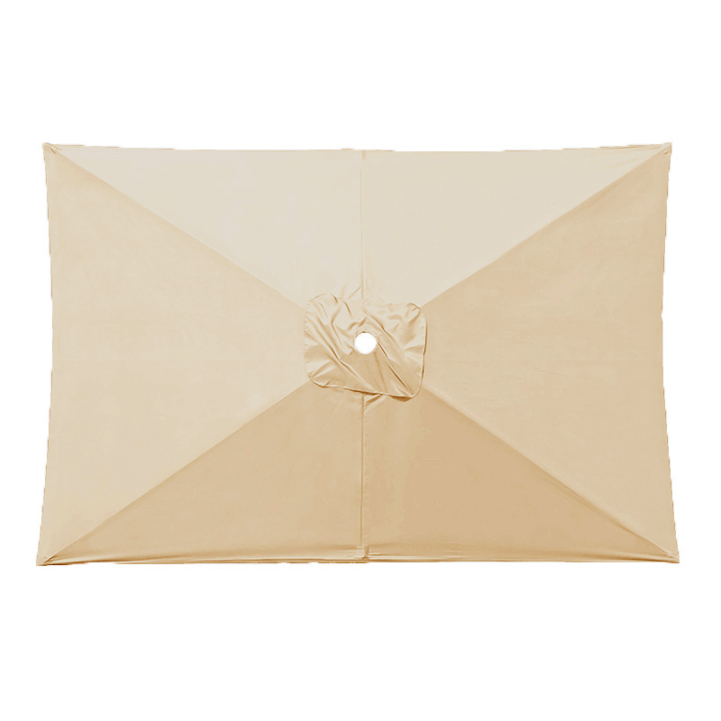 Replacement Umbrella Fabric for Square and Rectangular Outdoor Umbrellas, Suitable for Patio Umbrellas, Sunshade, Rain Protection, and Sun Protection