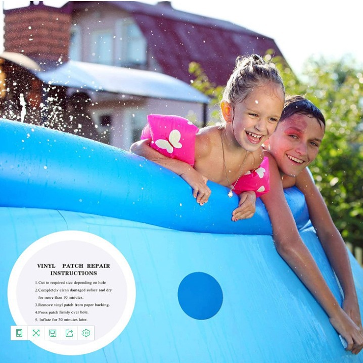 Заплатка для ремонта бассейна