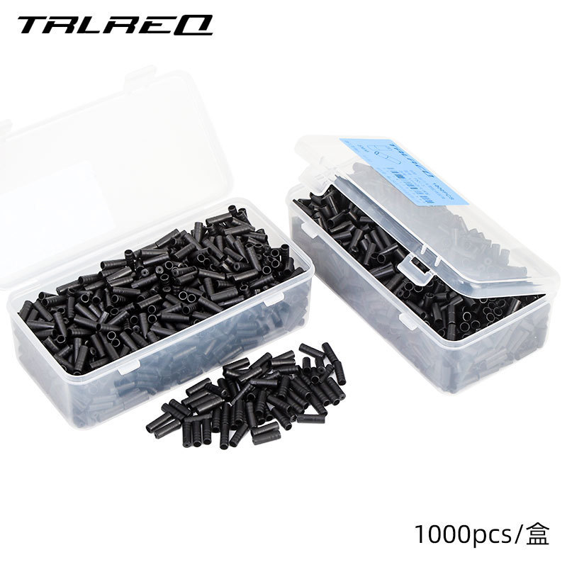Trlreq mountain road bike plastic wire tube cap variable speed brake 4/5mm wire take outer tube dust cap