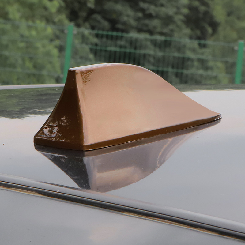 Car shark fin antenna with signal radio special shark fin roof modification car antenna decorative antenna