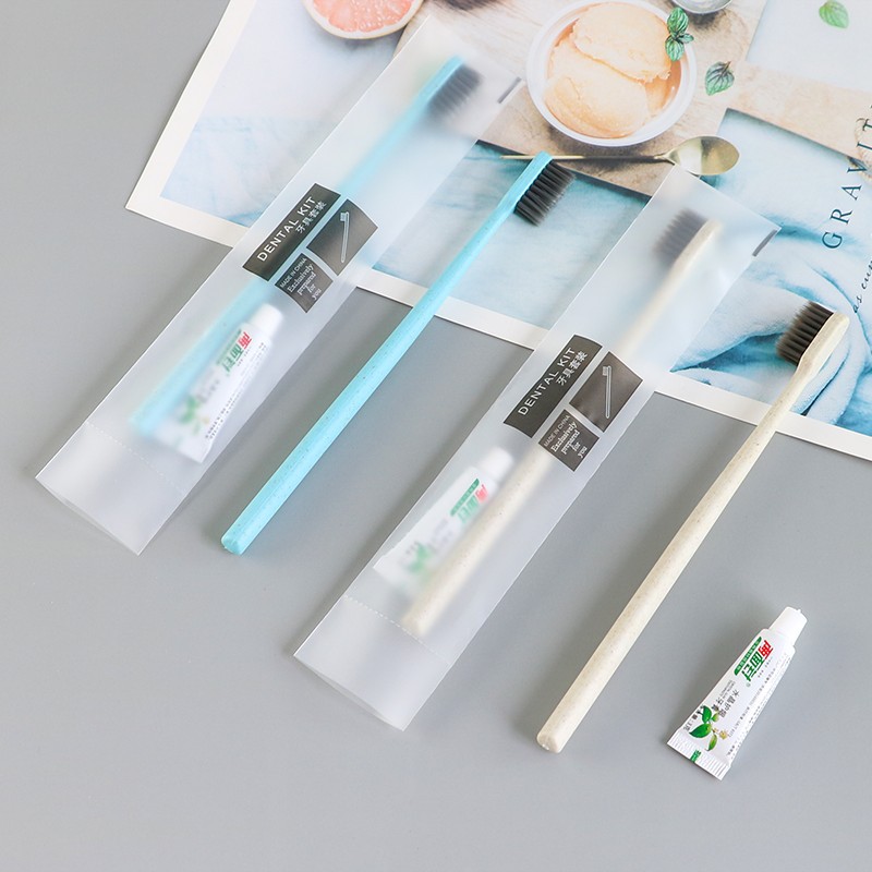 Одноразовая зубная щетка отеля специализированные принадлежности для домашнего отдыха мягкие щетинки с зубной пастой оптом