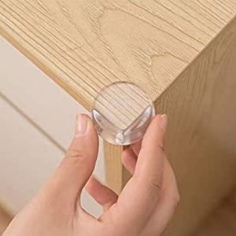Anti-Collision Corner Table Corner Transparent Anti-Collision Anti-Collision Multi-Functional Corner Protector Coffee Table Furniture Soft Corner Wrapping Edge Sticker Silicone