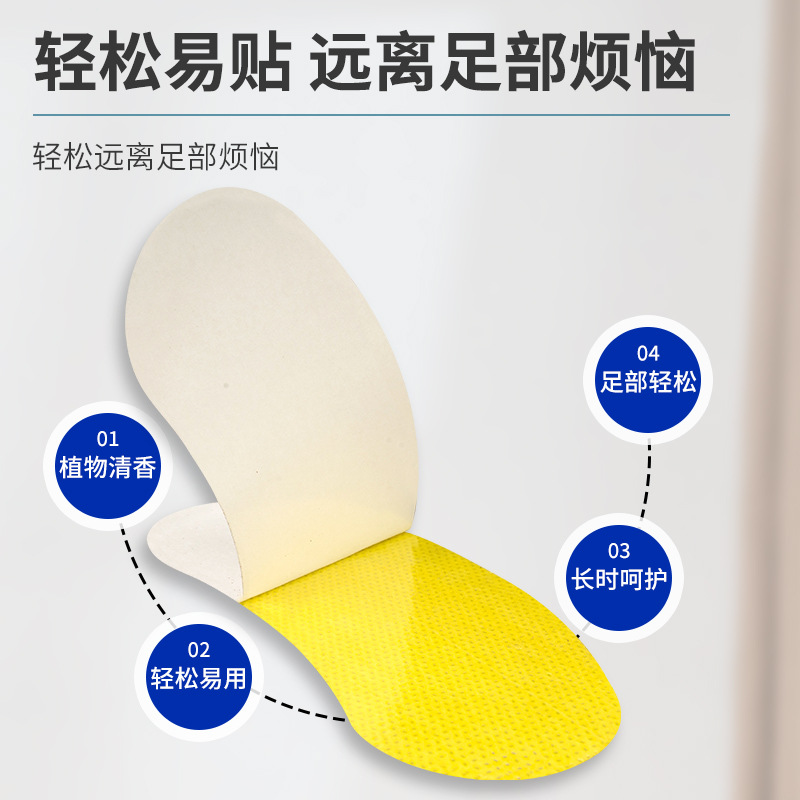 Manufacturer's Shoe Deodorizing Patch, Foot Odor Artifact, Basketball Shoe Deodorizing and Odor-Absorbing Foot Sweat Insole, Fragrance Deodorizing Artifact