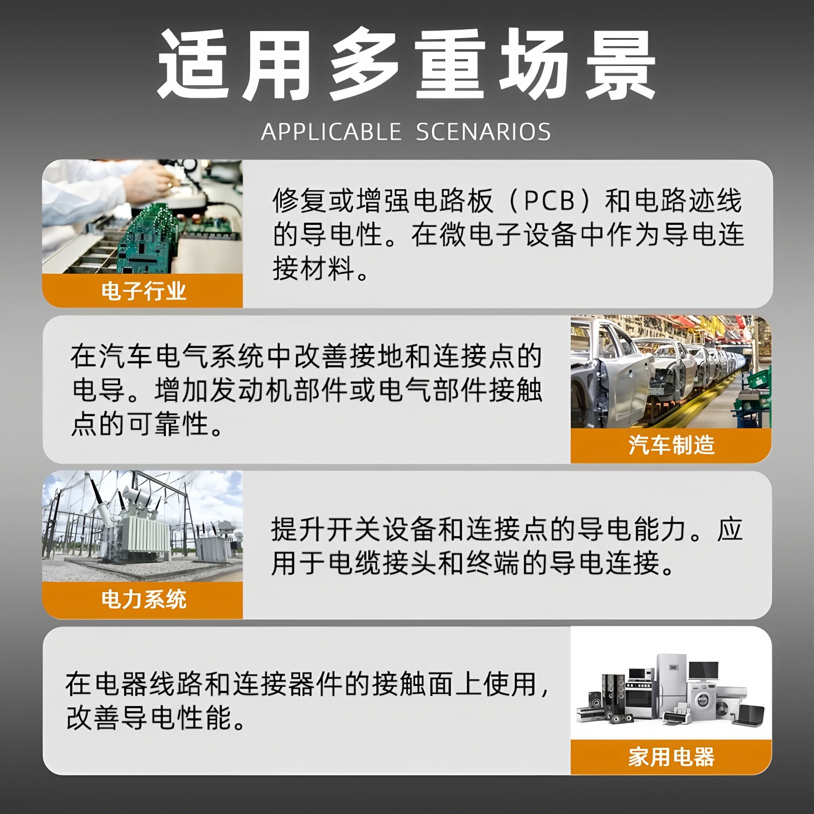 Baogeshi Electric Contact Conductive Paste Resistant to High and Low Temperature Grid Power Composite Grease Automotive Wiring Harness Plug Conductive Grease