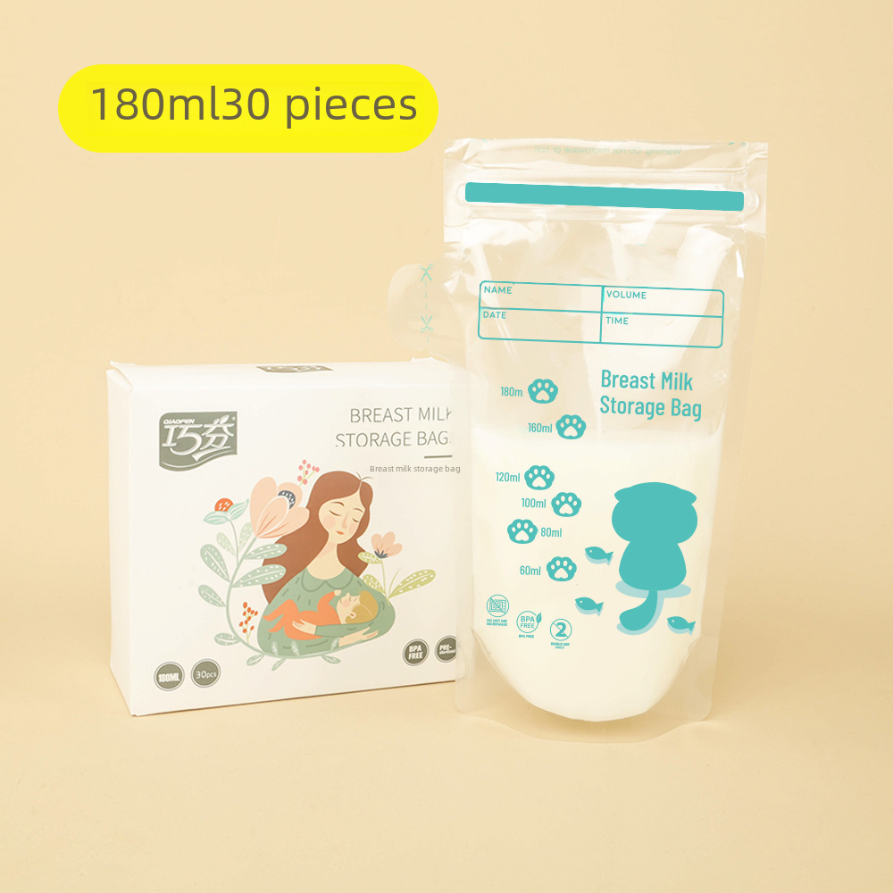 Carefully Selected Best-Selling Breast Milk Storage Bags, Milk Preservation, Breast Milk Storage and Freezing Bags, Breast Milk Bags, 30 Pieces
