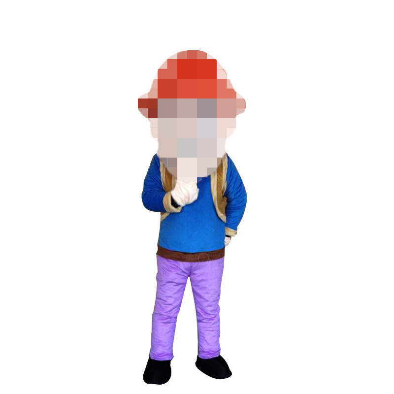 Bald Bear Doll Costume Bear Cartoon Doll Costume Walking Flyer Performance Costume