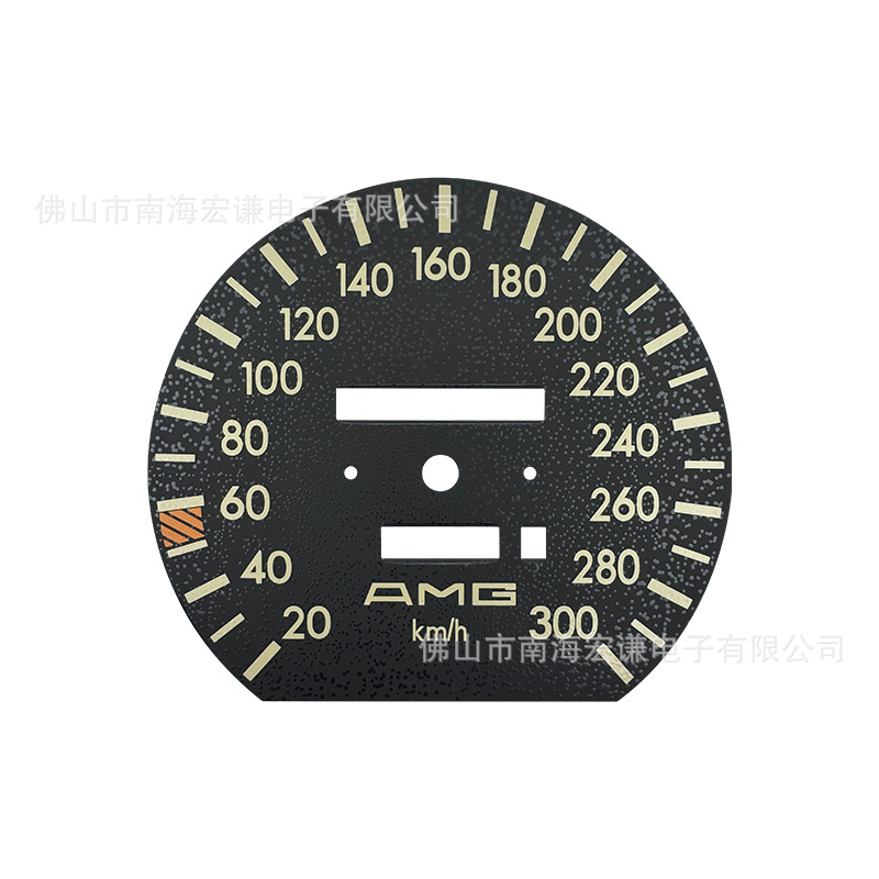 Hongqian Pressure Gauge Luminous Tire Pressure Gauge Test Tire Pressure Gauge Dashboard Pointer Accessories