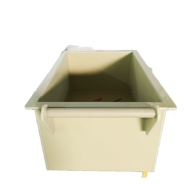 Processing Pp Water Tank with Drain Valve, Plastic Pp Tank, 20mm Pp Sedimentation Tank, Leak-Proof Sedimentation Filtration