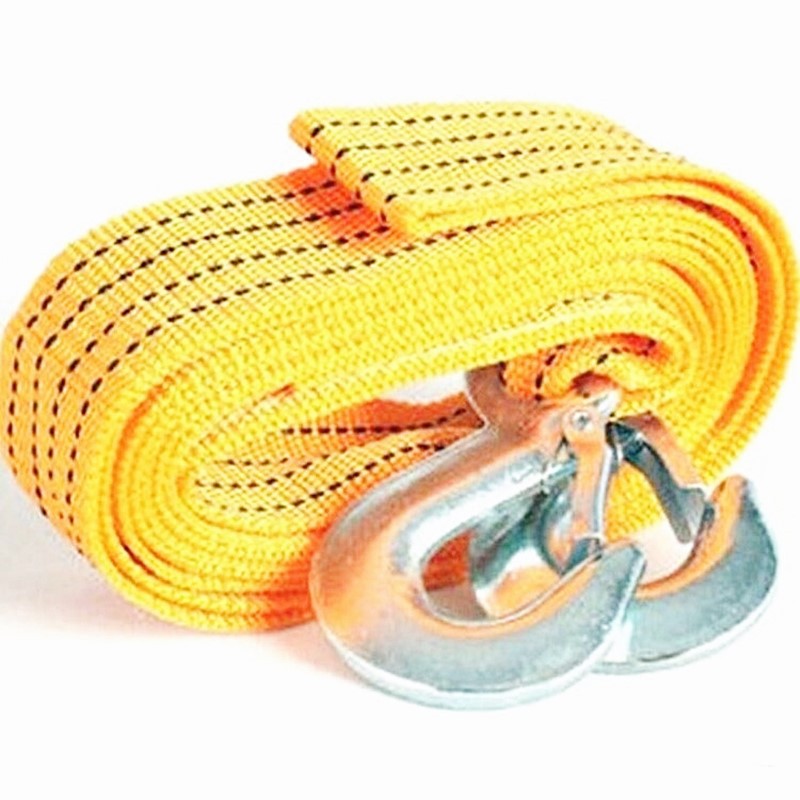 Car trailer rope thickened trailer belt 3 meters 4 meters 5 meters 8 tons traction rope outdoor emergency car supplies thickened