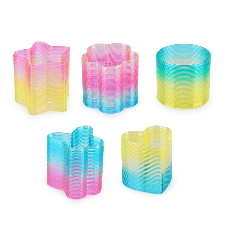 Small Shape Rainbow Circle Style Deformation Magic Circle Two-dollar Store School Supermarket Night Market Hot Selling Stall Temple Fair