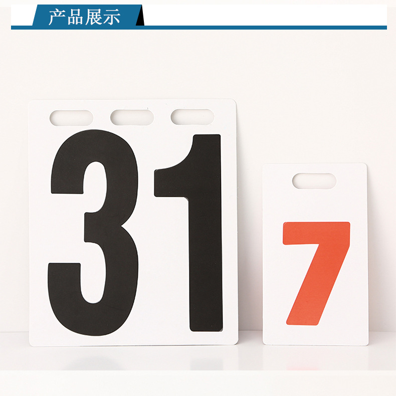 Factory Sale Scoreboard Plastic Box Type F504 Flip Scoreboard Table Tennis Match Scoreboard Easy to Carry
