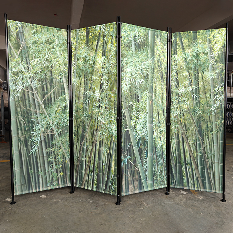 Office Foldable Push-Pull Movable Screen Mobile Partition Wall Factory Workshop Partition Board Warehouse Epidemic Prevention Fence