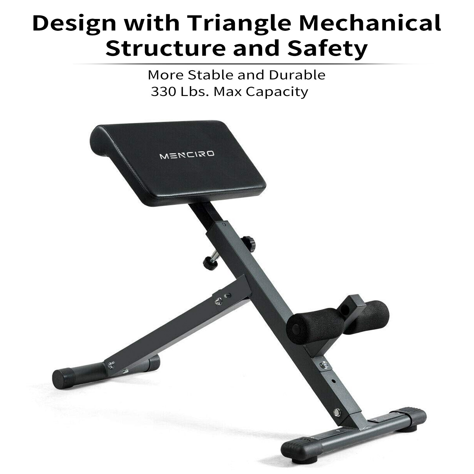 Cross-border Roman Chair Men's and Women's Adjustable Waist and Abdominal Gym Stool Goat's Functional Abdominal Fitness Apparatus Waist and Back Muscle Training Equipment