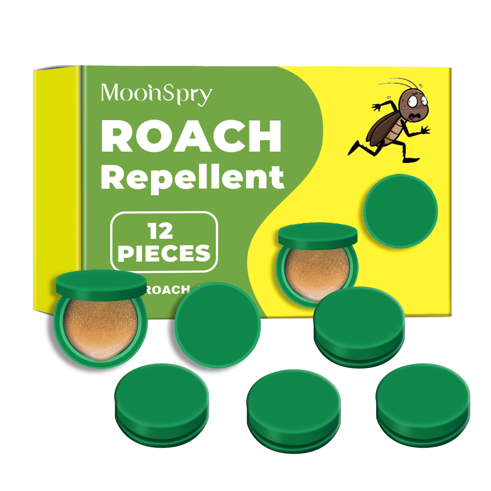 Moonspry Cockroach Repellent Home Dormitory Kitchen Deep Cleaning Cockroach Killing Cockroach Repellent