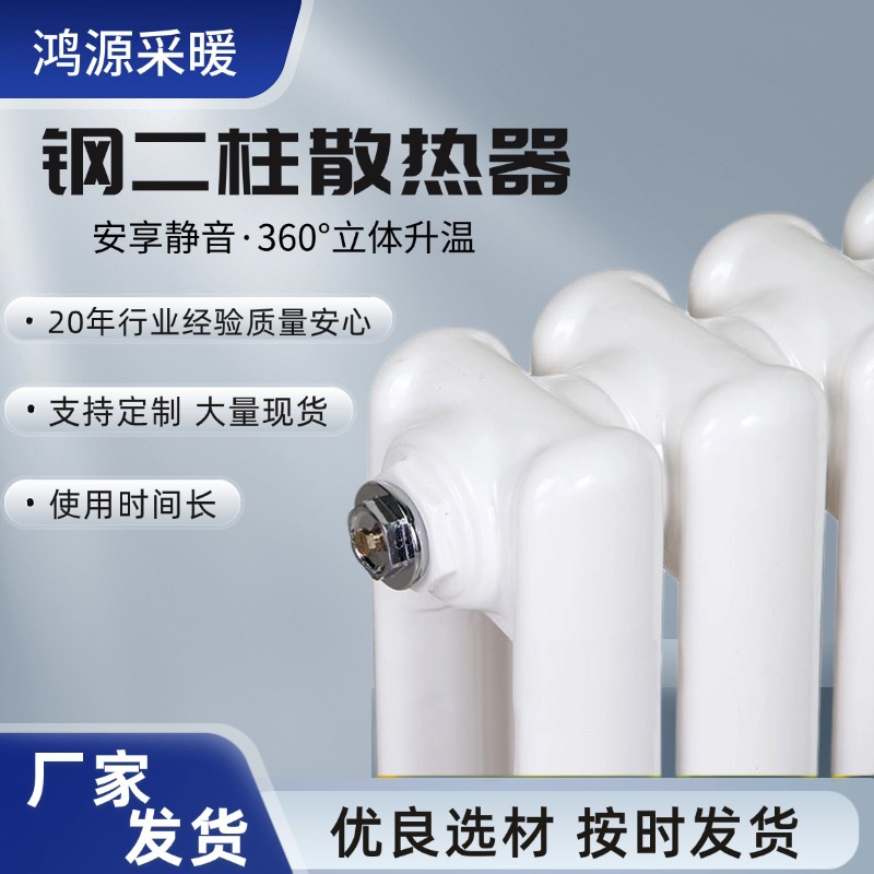 Радиатор из низкоуглеродной стали, двухколонный, для домашнего использования, оптовая продажа, настенный, вертикальный, для водяного пара