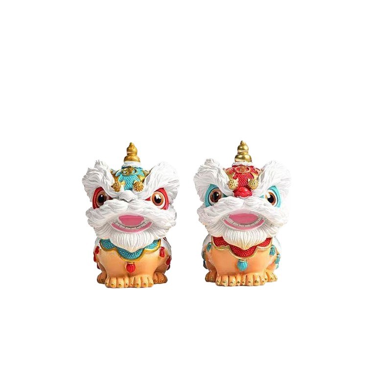 Color-Changing Tea Pet Lion Awakening Wealth Tea Table Decoration Ornament Lion Dance New Chinese Tea Space Home Tea Tray Can Raise Tea Pet