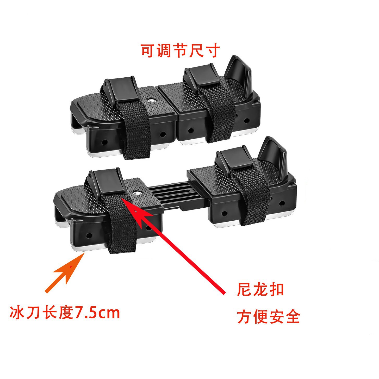 Adjustable children's skating shoes double blade toddler toddler skating shoes beginner toddler training skating shoes