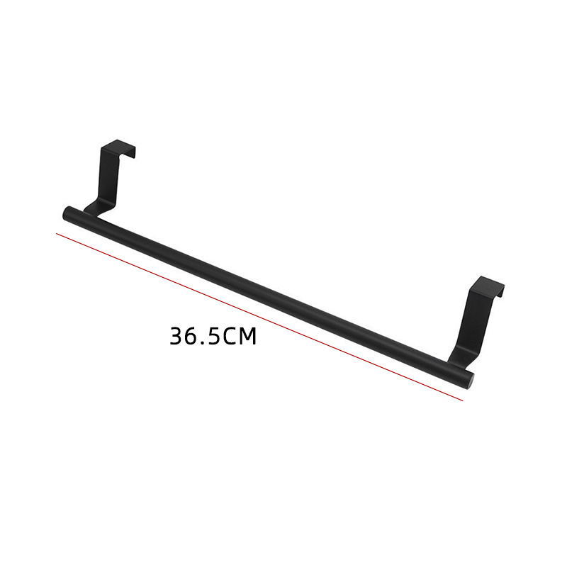 Factory Direct Supply Punch-Free Towel Rack Hanging Double-Layer Towel and Bath Towel Rod Removable Telescopic Bathroom Storage Rack