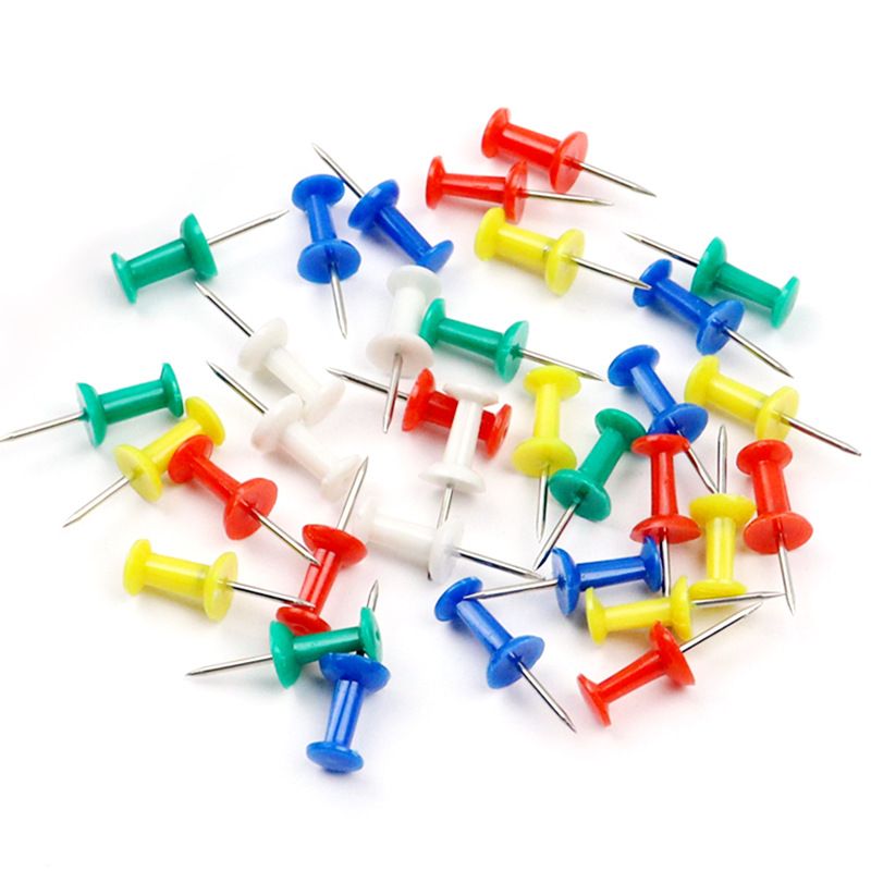 In-Stock Colored Push Pins, Art Pins, Thumbtacks, Wall Pins, Photo Wall Pins, Corkboard Pins, Transparent Push Pins