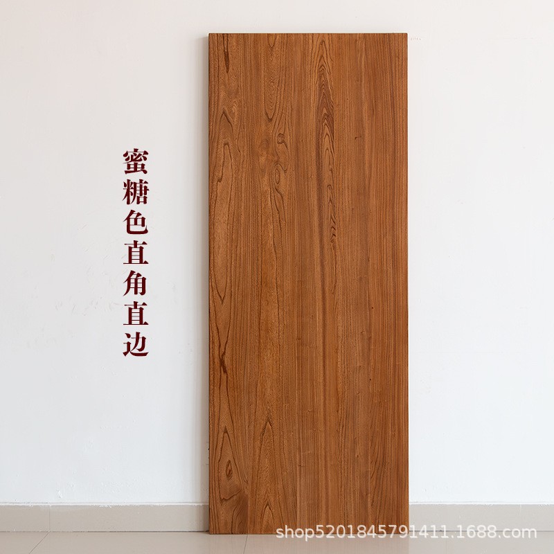 Old Elm Board Solid Wood Desktop Board Large Board Retro Board Bay Window Desk Board Solid Wood Bar Board