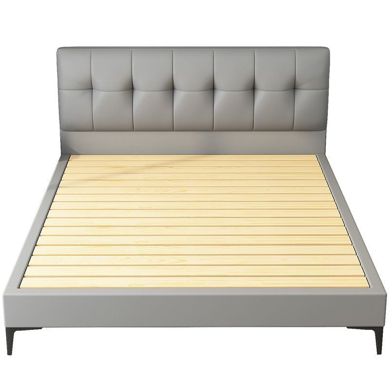 Двуспальная кровать из массива дерева 1.8 м, современная простая кровать для спальни, европейская стильная кровать