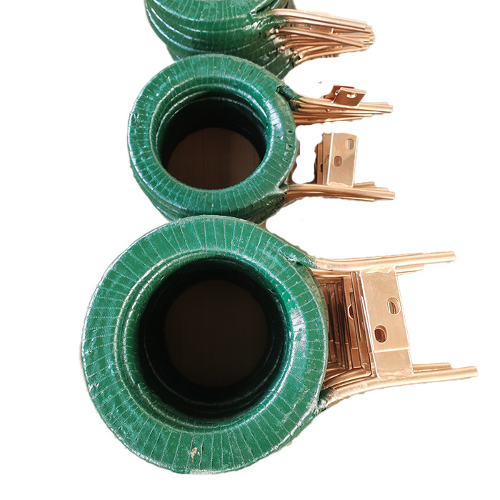 Inner Diameter 190mm Medium Frequency Furnace Reactor Coil 12 Turns Round Copper Tube Specifications 12×1.5mm Various Coils