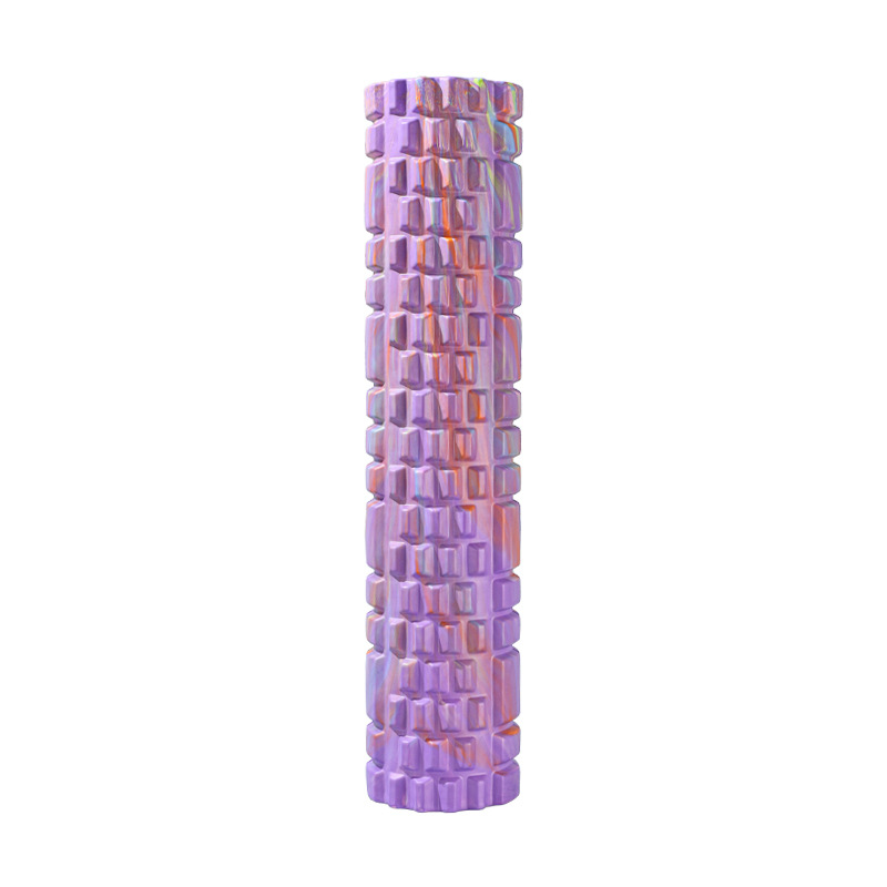 Eva Foam Shaft Fitness Massage Stick Mesh Hollow Column Shaping Yoga Shaft Pink Fascia Yoga Column Cross-Border