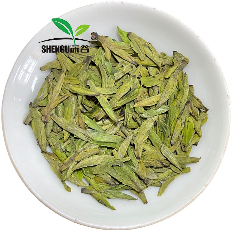 Zhejiang Longjing Green Tea Songyang 2025 New Tea Mingqian Spring Tea Luzhou-flavor Gift Box Bulk Longjing Craft Tea Wholesale