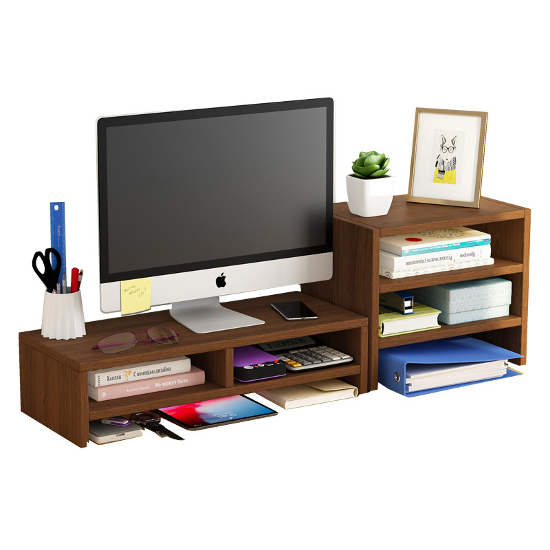 Monitor Elevated Rack Computer Elevated Rack Laptop Stand Desktop Storage Rack Multi-Layer Desktop File Rack