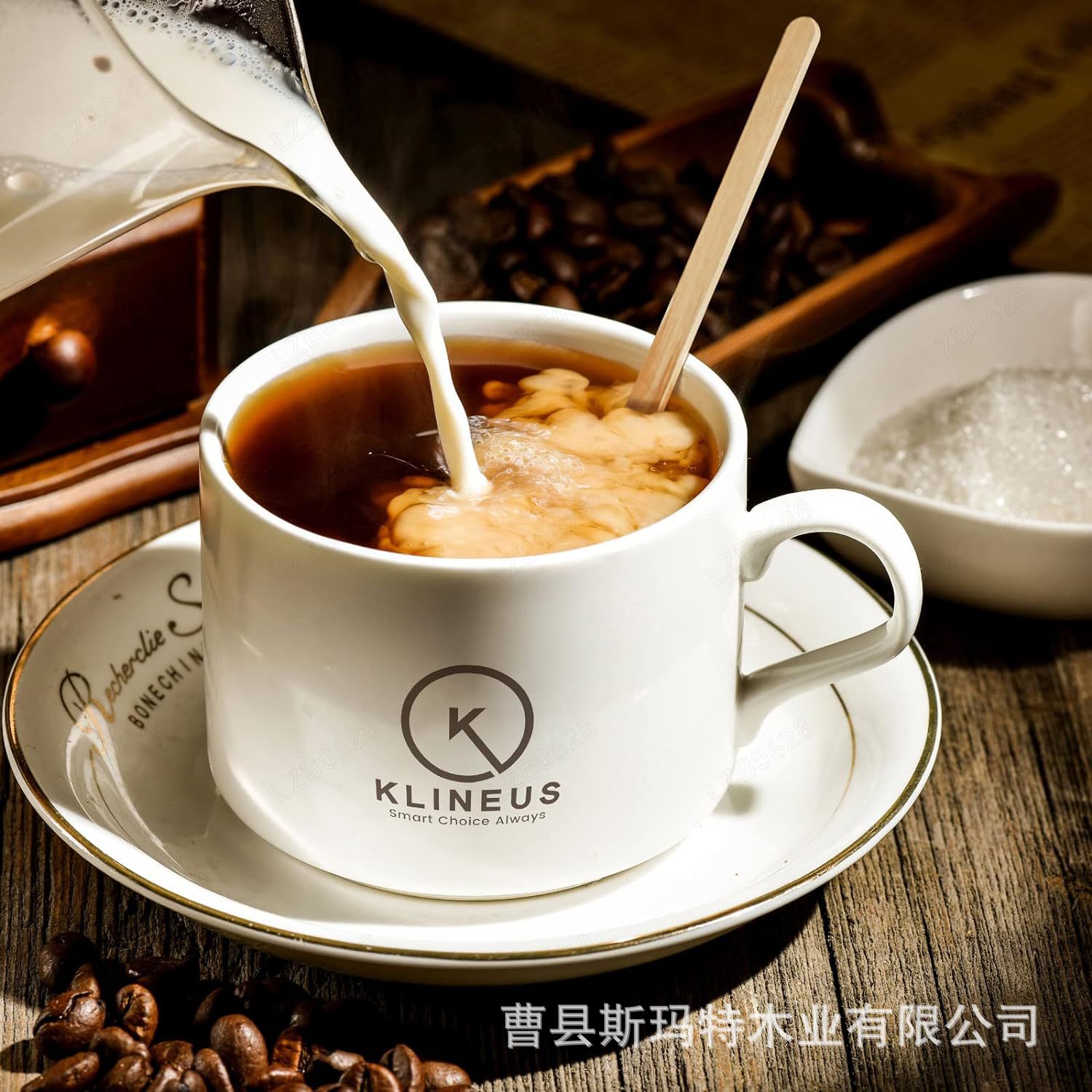 Wooden Coffee Stick Disposable Milk Honey Stirring Stick Beverage Stirring Sauce Stirring Stick