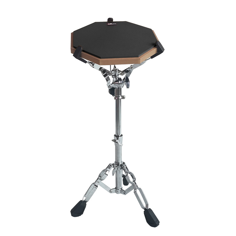 12-inch Rubber Dumb Drum Pad Set Beginner's Practice Introduction Drum Pad Muffler Noise Reduction Dumb Drum Percussion Musical Instruments