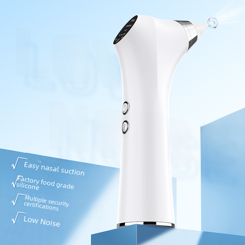 Cross-Border Children's Electric Nasal Aspirator, Baby Nasal Aspirator, Infant Nasal Cleaner for Clearing Nasal Mucus, Snot, and Nasal Congestion