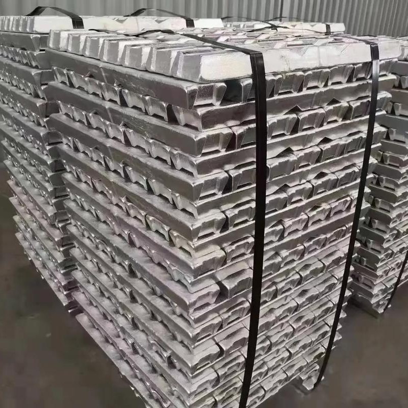 A00 Aluminum Ingot Standard 99.7% Aluminum Ingot Spot Re-Melting Aluminum Ingot Retail Spot Quick Delivery and Invoicing in the Same Month