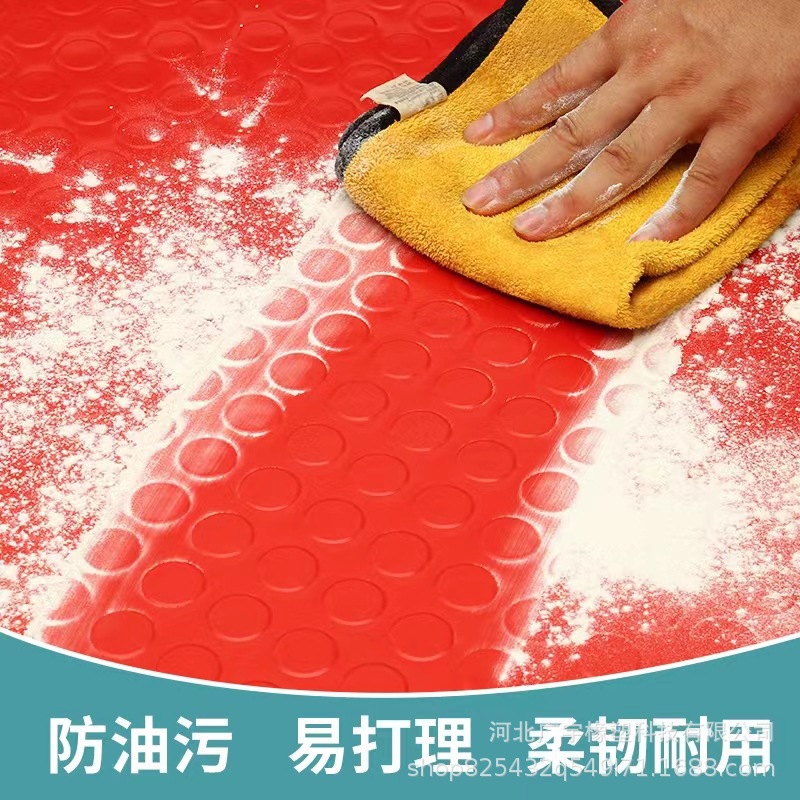Spot Beef Tendon Anti-Slip Mat Warehouse Workshop Anti-Wear Insulation Flame Retardant Acid and Alkali Resistant Large Area Floor Rubber Mat Moisture-Proof Mat