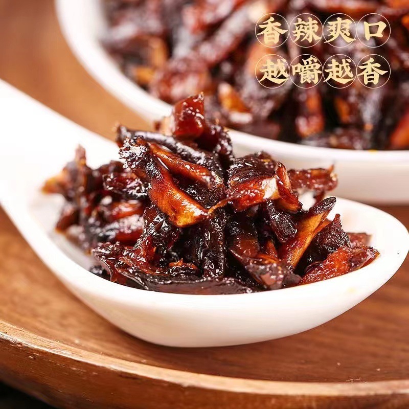 Yunnan specialty mushroom snack oil chicken fir Boletus matsutake instant snack snack