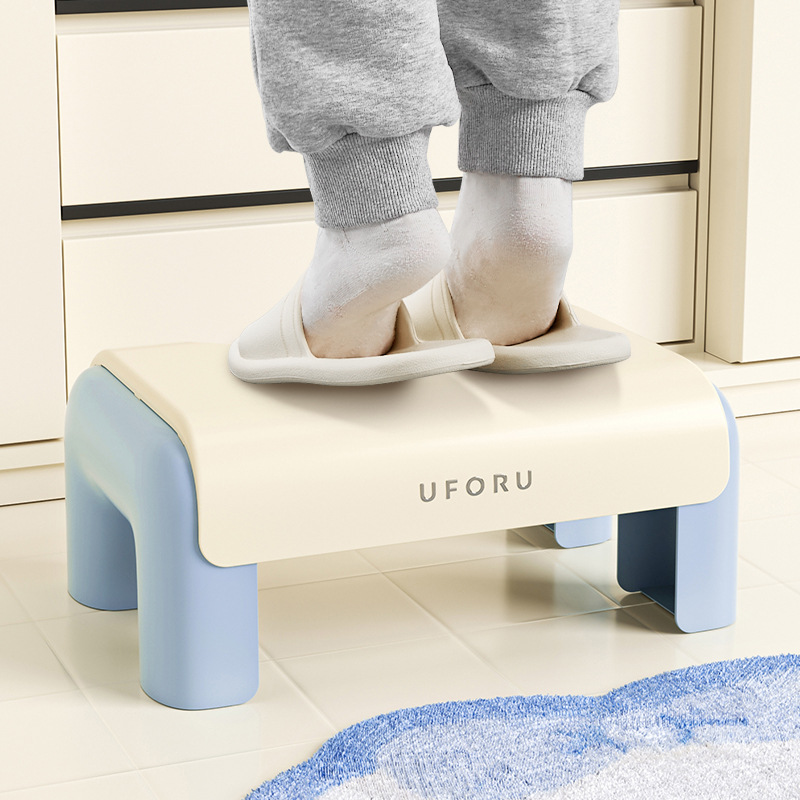 Children's Toilet Auxiliary Stool Home Bathroom Toilet Toilet Pit Assist Artifact Non-Slip High-Value Foot Stool